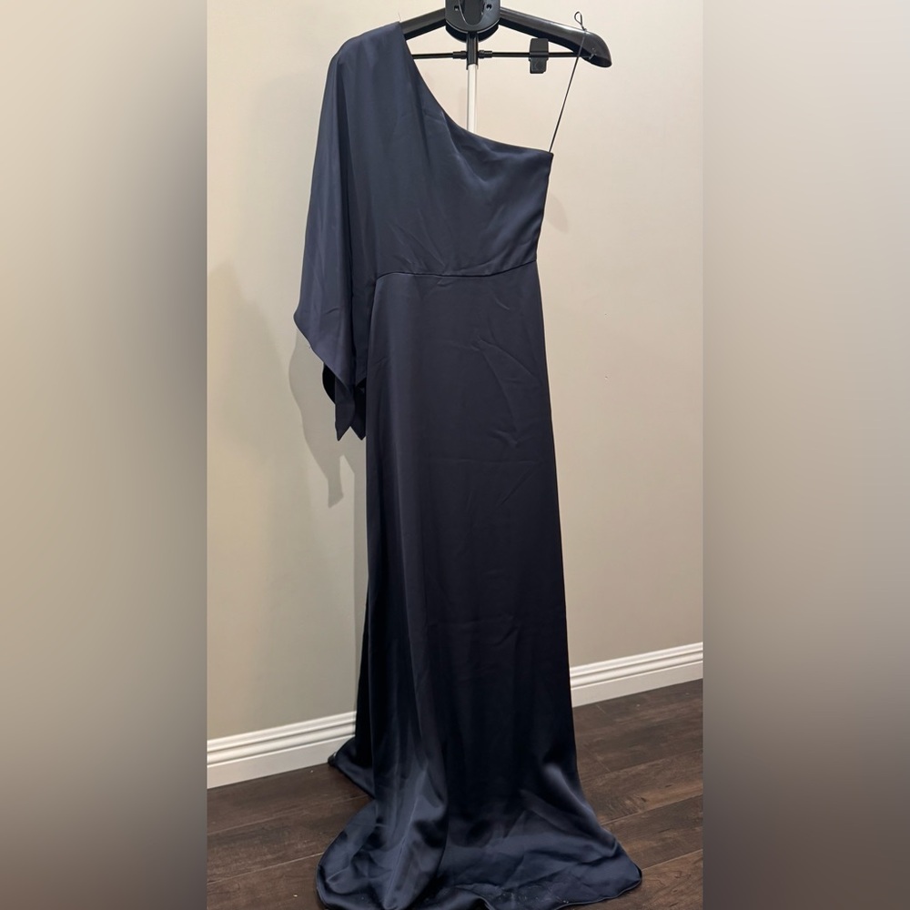 Ramy Brook Women's Simone Knot-Front Satin Gown